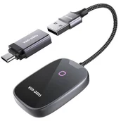Adaptery i przejściówki - Adapter VEN-DENS 2w1 bezprzewodowy CarPlay - miniaturka - grafika 1