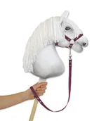 Maskotki i pluszaki - Uwiąz Dla Hobby Horse Z Taśmy – Śliwkowy - miniaturka - grafika 1