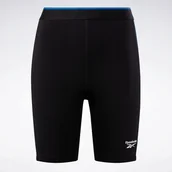 Spodenki męskie - Spodenki Reebok RIE Bike 100037097 czarne r L - miniaturka - grafika 1