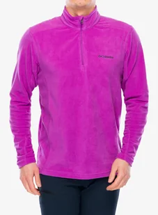 Bluza polarowa Columbia Klamath Range II Half Zip - razzle - Bluzy sportowe męskie - miniaturka - grafika 1
