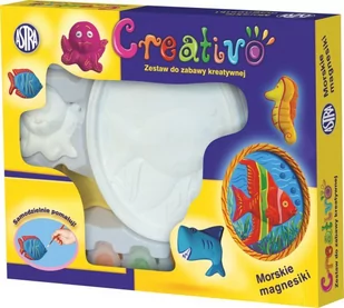 Astra, zestaw kreatywny Morskie magnesiki - Przybory szkolne - miniaturka - grafika 1