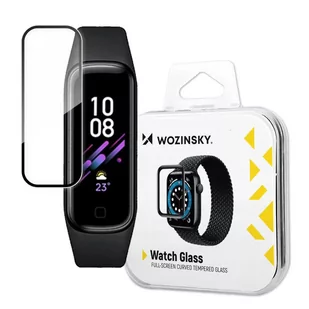 Wozinsky Watch Glass hybrydowe szkło do Samsung Galaxy Fit 2 czarny - Akcesoria do smartwatchy - miniaturka - grafika 1