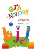 Edukacja przedszkolna - Gra w kolory SP 1 Zeszyt ćwiczeń cz.1 - miniaturka - grafika 1