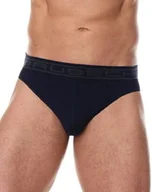 Majtki męskie - Bezszwowe slipy męskie Brubeck Comfort Cotton BE00290 granatowy - miniaturka - grafika 1