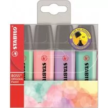 Stabilo Zakreślacz Boss Pastel Etui - Przybory szkolne - miniaturka - grafika 1