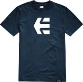 Koszulki męskie - t-shirt ETNIES ICON TEE Navy - miniaturka - grafika 1