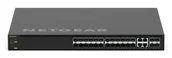 Switche - NETGEAR MSM4328F Zarządzany L3 10G Ethernet (100/1000/10000) 1U Czarny MSM4328F-100NES - miniaturka - grafika 1