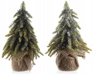 Choinki - Drzewko Świąteczne Choinka W Jucie 20Cm - miniaturka - grafika 1