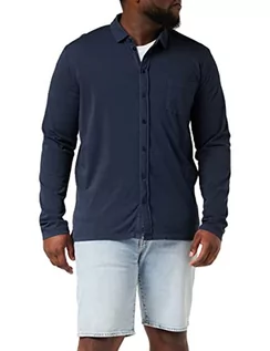 Koszule męskie - Replay Koszula męska, 890 ciemnoniebieski, S - grafika 1