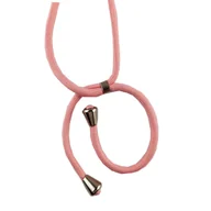 Etui i futerały do telefonów - Etui na telefon komórkowy Apple iPhone Etui na telefon komórkowy Slim Cover Etui na telefon komórkowy Pasek na przewód, do telefonu komórkowego: Apple iPhone XS Max, wybierz pasek: różowy - miniaturka - grafika 1