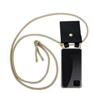Etui i futerały do telefonów - Łańcuszek Pokrowiec Do Google PIXEL 4 w BŁYSZCZĄCY BRĄZ Etui Obudowa Case Cover Ochronny Cadorabo - miniaturka - grafika 1
