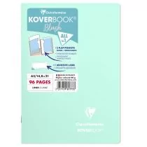 Clairefontaine Zeszyt Blush A5 w linię 48 kart. 14,8x21cm miętowo-różowy CFN961773C - Notesy i bloczki - miniaturka - grafika 1