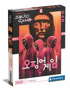 Clementoni Puzzle 1000 Netflix Squid Game - - Puzzle Clementoni Puzzle 1000 Netflix Squid Game - - Puzzle - miniaturka - grafika 1