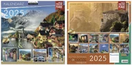 Kalendarze - Kalendarz ścienny, 2025, podróże - miniaturka - grafika 1