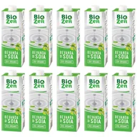 Soki i napoje niegazowane - 10x Zestaw Mleko Sojowe napój roślinny BIO - miniaturka - grafika 1