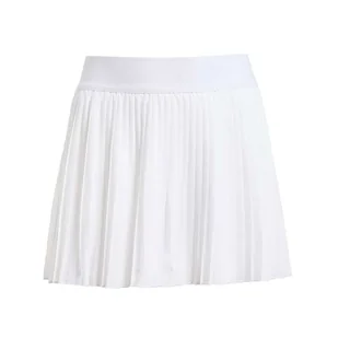 Spódnica dziewczęca adidas G Club Pleat Skirt White 116 cm - Spódnice - miniaturka - grafika 1