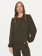 Bluzki damskie - Vero Moda Bluzka 10302546 Szary Regular Fit - miniaturka - grafika 1