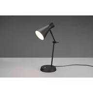 Lampy stojące - Lampa biurkowa Enzo, 1-punktowa, czarna - miniaturka - grafika 1