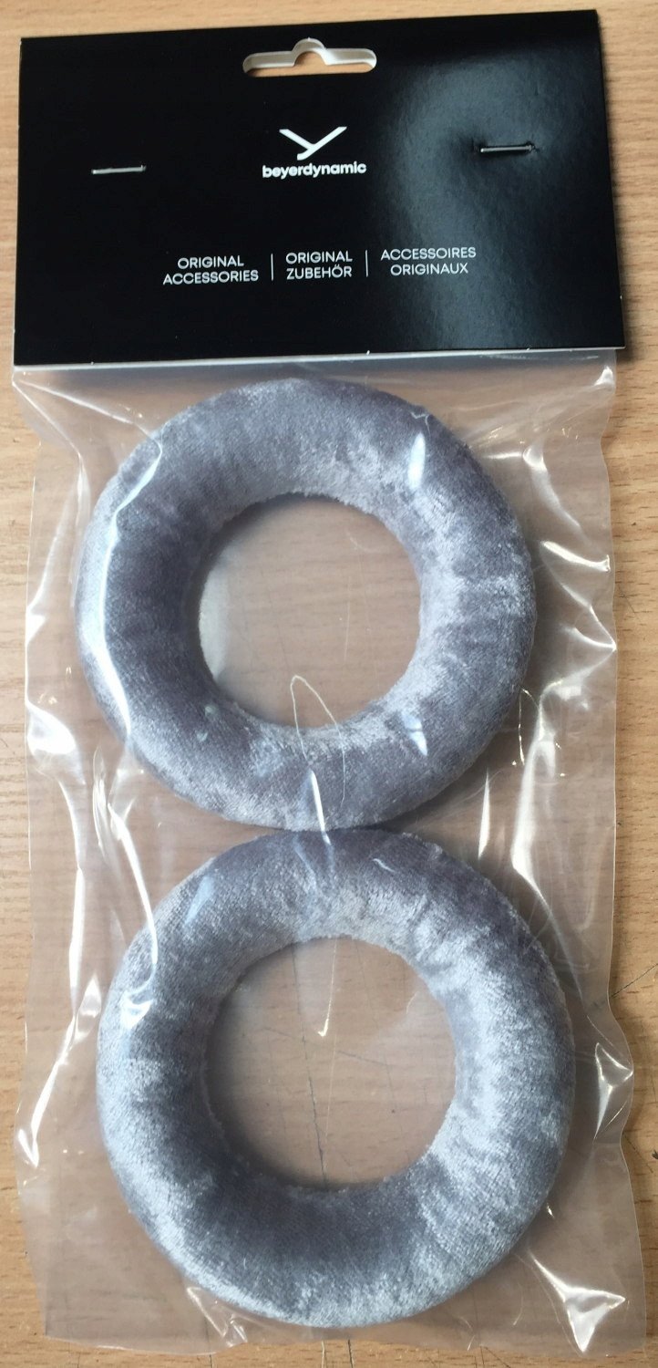 Beyerdynamic EDT 770 VB ear cushions pair velours Grey 4010118004209