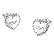 Kolczyki - Kolczyki Guess Fine Heart JUBE01427JWRHT/U - miniaturka - grafika 1