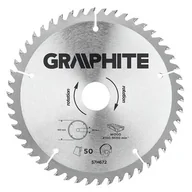 Tarcze do pił - Graphite tarcza do drewna 190mm 50 zębów widia 57H672 - miniaturka - grafika 1