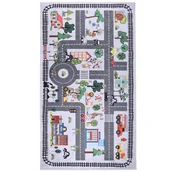 Dywany dla dzieci - Dywan dziecięcy Miasto 120 x 180 cm - miniaturka - grafika 1