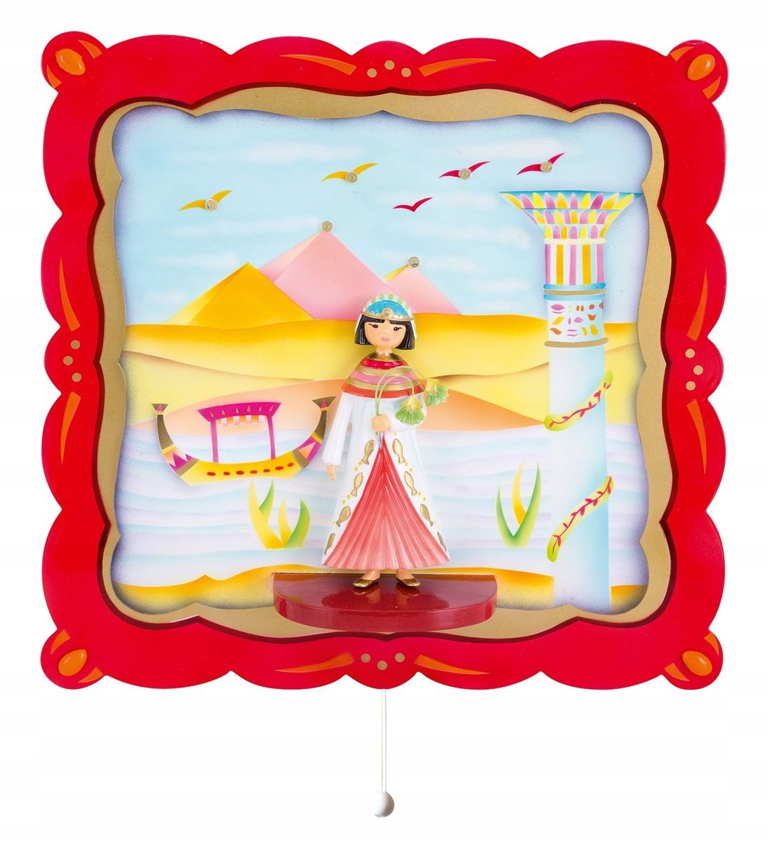 Pozytywka ścienna Księżniczka Egiptu L'Oiseau Bate