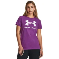 Koszulki sportowe damskie - Koszulka damska Under Armour SPORTSTYLE LOGO SS - miniaturka - grafika 1