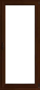Lupol 2-szybowe balkonowe kolor lakier orzech OB5 RU 865x2195 mm - Okna - miniaturka - grafika 1