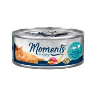 MOMENTS Adult Tuńczyk, kurczak i szynka 48x70 g - Mokra karma dla kotów - miniaturka - grafika 1