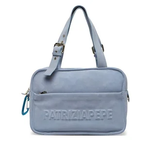 Torebka Patrizia Pepe 2B0125/L152P Błękitny - Torebki damskie - miniaturka - grafika 1