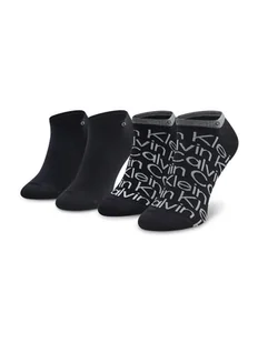 Calvin Klein Zestaw 2 par niskich skarpet unisex 701218714 Czarny - Skarpetki damskie - miniaturka - grafika 1