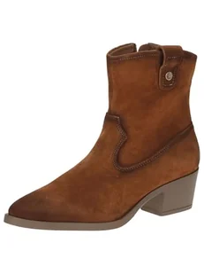 CAPRICE Damskie botki na obcasie 9-25313-43, Nut Suede, 37 EU - Botki damskie - miniaturka - grafika 1