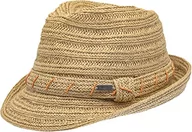 Czapki damskie - CHILLOUTS Damska czapka Nadi Hat w kolorze brązowym/pomarańczowym, XS - miniaturka - grafika 1