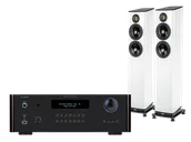 Zestawy stereo - Rotel RA-1592 MkII (czarny) + Vela FS408.2 (biały) - miniaturka - grafika 1