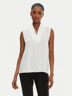 Bluzki damskie - Rinascimento Bluzka CFC0122867003 Biały Regular Fit - miniaturka - grafika 1