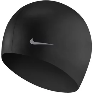 Czepek pływacki Nike Os Solid Junior czarny TESS0106-001 Lumarko! - Pływanie - miniaturka - grafika 1