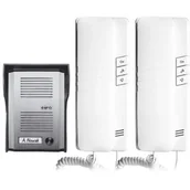 Domofony - Eura-Tech DOMOFON ADP-48A3 (RL-3203CC) 1-rodzinny z dodatkowym unifonem - miniaturka - grafika 1