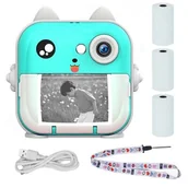 Drukarki kart i etykiet - EXTRALINK EPP-004 Niebieski - miniaturka - grafika 1