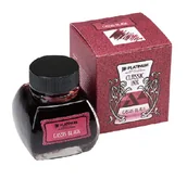 Naboje i atramenty - Atrament Platinum Classic Ink Cassis Black 60ml - miniaturka - grafika 1