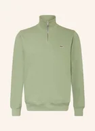 Bluzy męskie - Lacoste Bluza Dresowa Typu Troyer gruen - LACOSTE - miniaturka - grafika 1