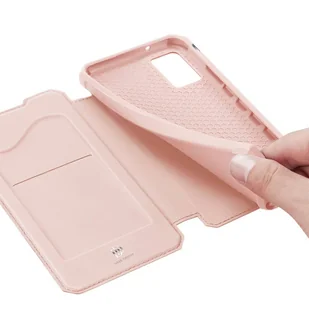 Dux Ducis Skin X kabura etui pokrowiec z klapką Samsung Galaxy A02s EU różowy - Etui i futerały do telefonów - miniaturka - grafika 7
