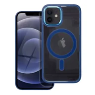 Etui i futerały do telefonów - Futera Color Edge Mag Cover kompatybilny z MagSafe do IPHONE 12/12 PRO niebieski - miniaturka - grafika 1