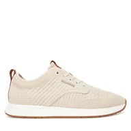 Sneakersy męskie - Sneakersy Tommy Hilfiger Newport 3D Premium FM0FM05527 Beżowy - miniaturka - grafika 1