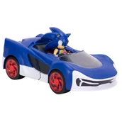 Figurki dla dzieci - sonic the hedgehog speed pojazd z figurką 7 cm jakks - miniaturka - grafika 1