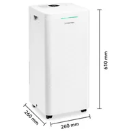 Domowe osuszacze powietrza - Trotec Designerski osuszacz i oczyszczacz powietrza TTK 64 HEPA + Wykrywacz wilgoci BM31 - miniaturka - grafika 1