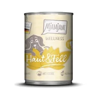 Mokra karma dla psów - MjAMjAM Karma mokra dla psów Adult Wellness, skóra i sierść Kurczak 6 x 400 g - miniaturka - grafika 1