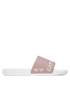 EA7 Emporio Armani Klapki 7X000110 AF15128 M0109 Beżowy - Klapki i japonki damskie - miniaturka - grafika 1