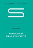 Filozofia i socjologia - Metodologia badań społecznych - Stefan Nowak - miniaturka - grafika 1