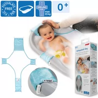 Inne akcesoria do pielęgnacji dzieci - Leżaczek hamak wkładka siatka regulowana do wanienki niemowląt REER - miniaturka - grafika 1